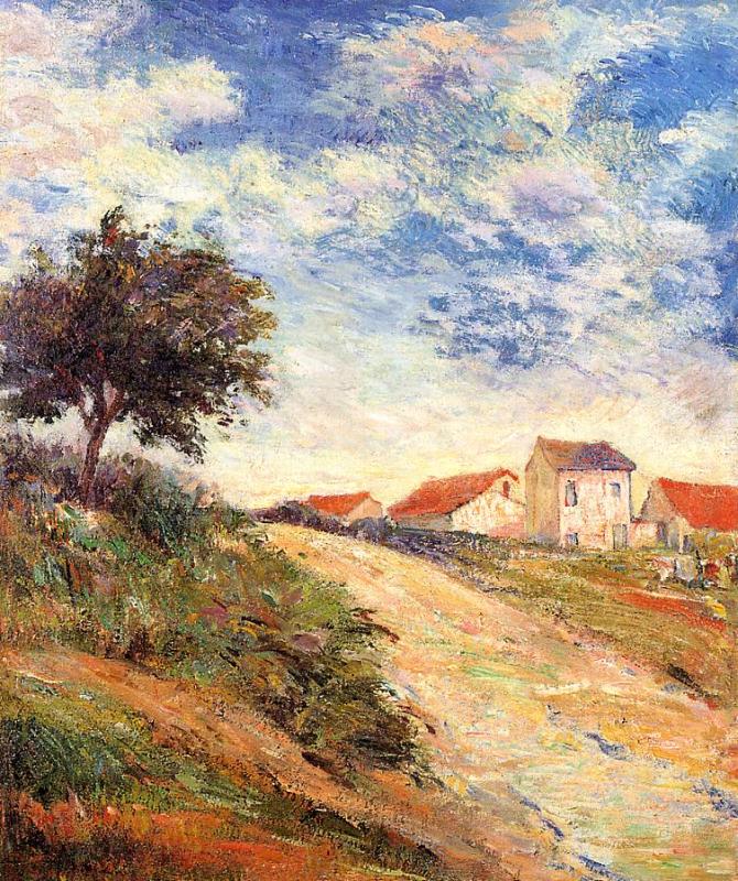 The Road Up - Paul Gauguin Painting